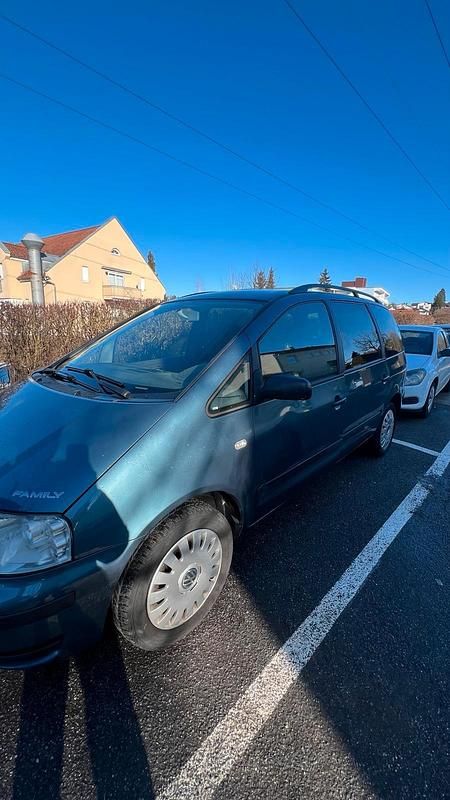 Gebraucht VW Sharan 116 PS (85 kW) 2000 Blau Van / Kleinbus