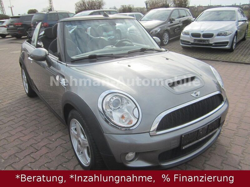 Grau Gebraucht 2010 Mini Cooper S Cabriolet Cabrio | 5.990 € (Superpreis) - Bild 1/4