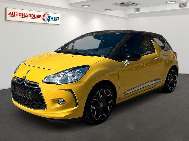 Gelb Gebraucht 2014 Citroën DS3 Limousine | 4.799 € (Superpreis) - Bild 1/3