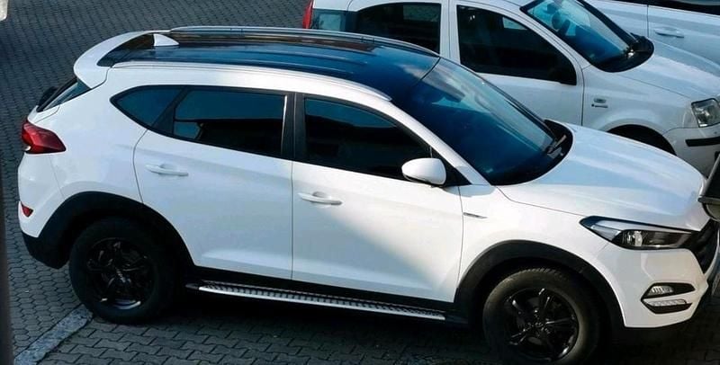 Gebraucht Hyundai Tucson Advantage 177 PS (130 kW) 2017 Weiß SUV