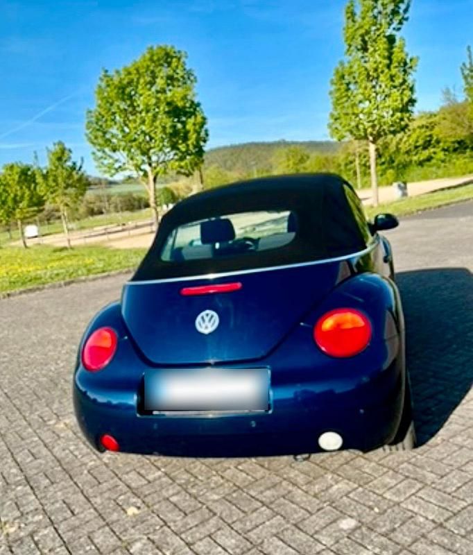 Gebraucht VW New Beetle Highline 116 PS (85 kW) 2005 Blau Kleinwagen