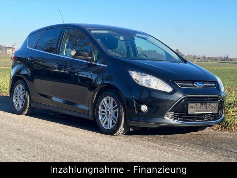 Schwarz Gebraucht 2013 Ford C-MAX Titanium Van / Kleinbus | 4.900 € (Guter Preis) - Bild 1/4