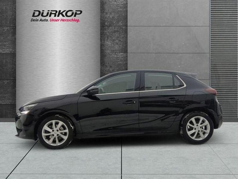 Gebraucht Opel Corsa Elegance 101 PS (74 kW) 2021 Diamant schwarz/karbon schwarz Kleinwagen