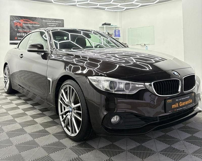 Gebraucht BMW 420 184 PS (135 kW) 2015 Braun Cabrio