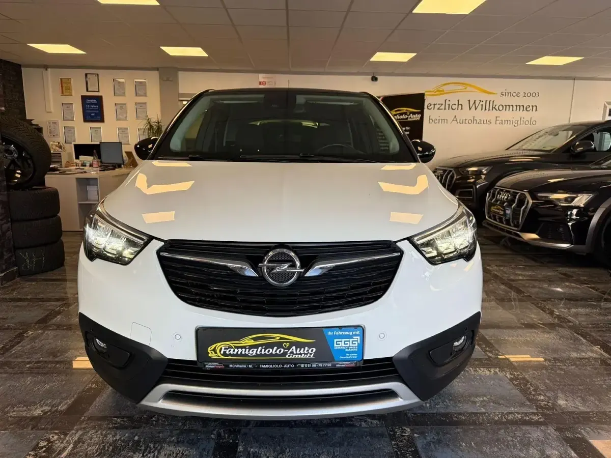 Gebraucht Opel Crossland 131 PS (96 kW) 2019 Weiß SUV