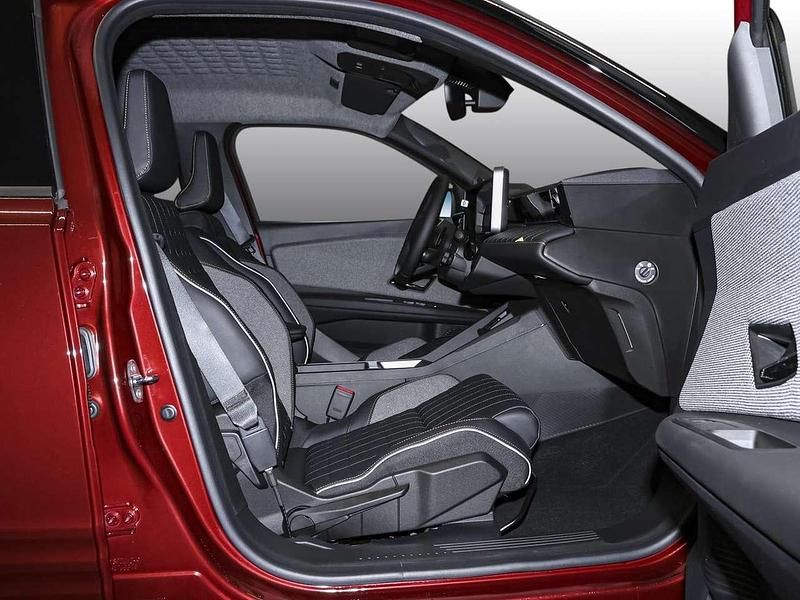 Neu Renault 4 E-Tech Iconic 110 kW (150 PS) 2025 Karmesinrot + dach black pearlschwarz (rot) SUV