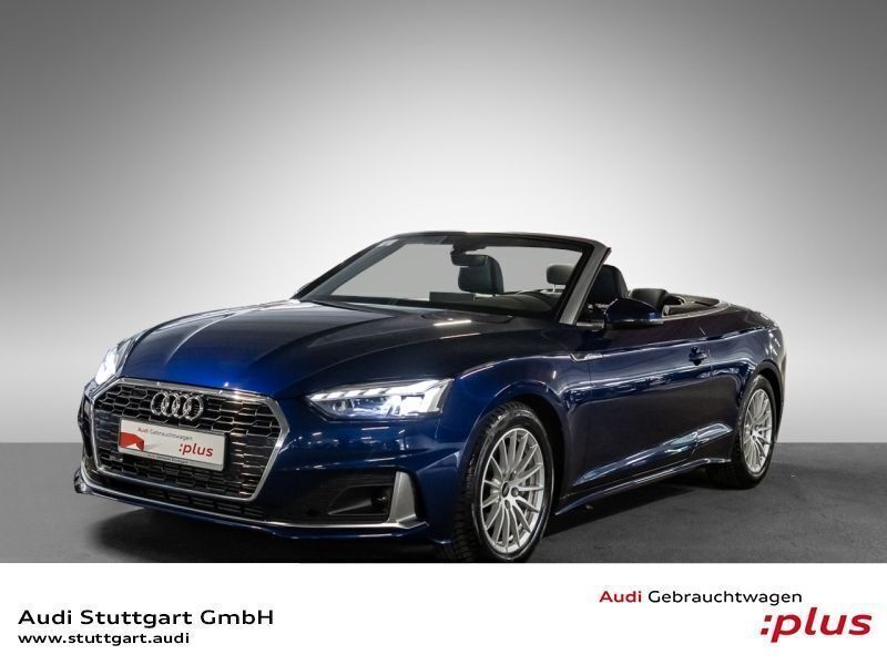 Navarrablau metallic Gebraucht 2024 Audi A5 Cabriolet Advanced Plus Cabrio | 44.999 € (Fairer Preis) - Bild 1/4