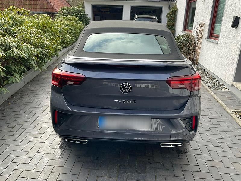 Gebraucht VW T-Roc Cabriolet 150 PS (110 kW) 2022 Grau Cabrio