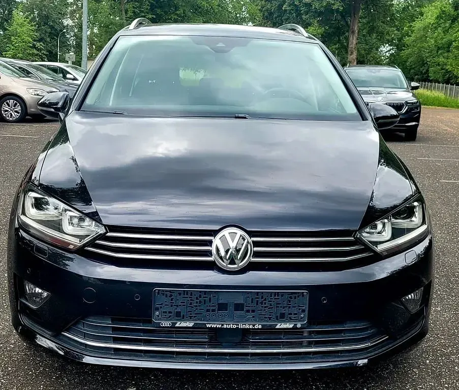 Gebraucht VW Golf Sportsvan Highline 150 PS (110 kW) 2016 Schwarz Van / Kleinbus