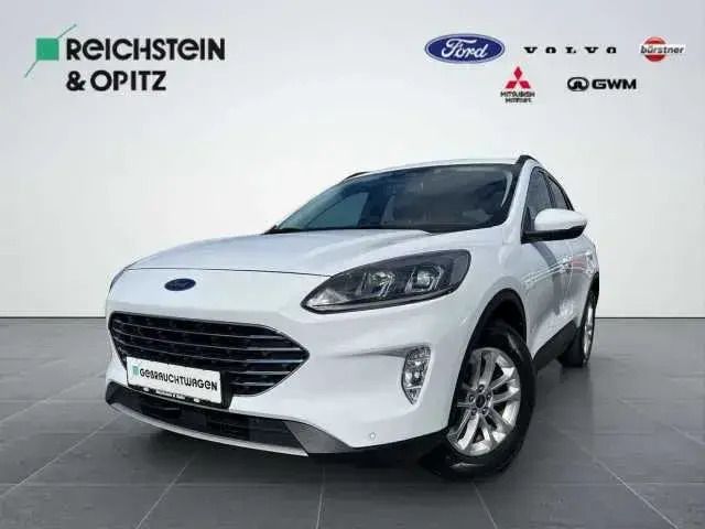 Frost weiß Gebraucht 2022 Ford Kuga Titanium SUV | 18.990 € (Superpreis) - Bild 1/4