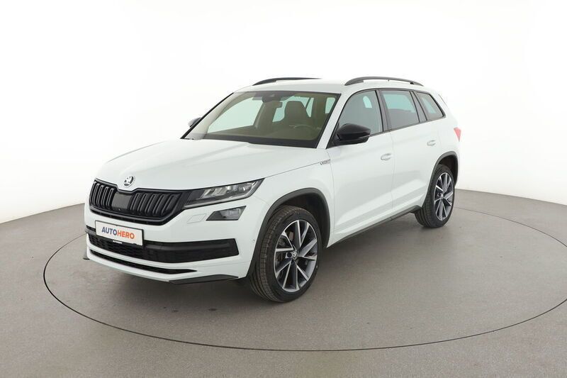 Weiß Gebraucht 2019 Skoda Kodiaq SportLine SUV | 34.790 € (Etwas zu teuer) - Bild 1/4