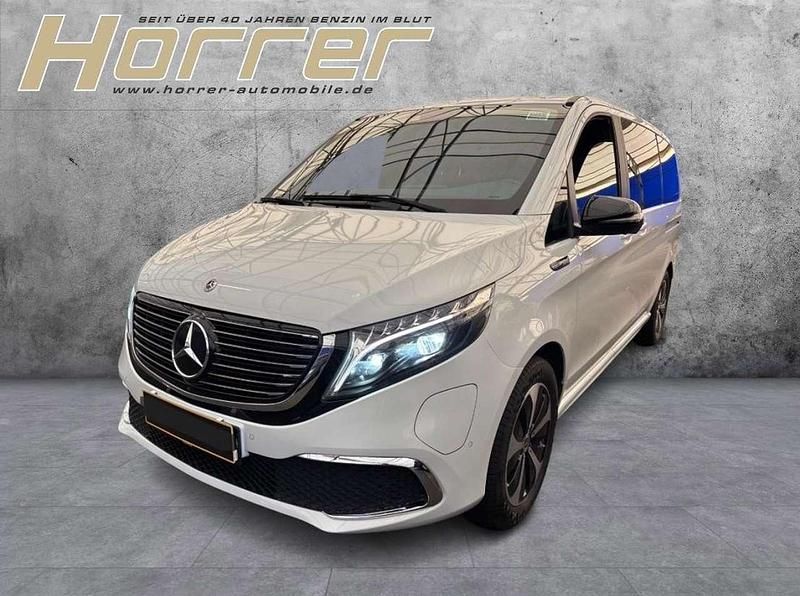 Bergkristallweiã metallic Gebraucht 2021 Mercedes EQV300 Avantgarde Van / Kleinbus | 39.740 € (Guter Preis) - Bild 1/4