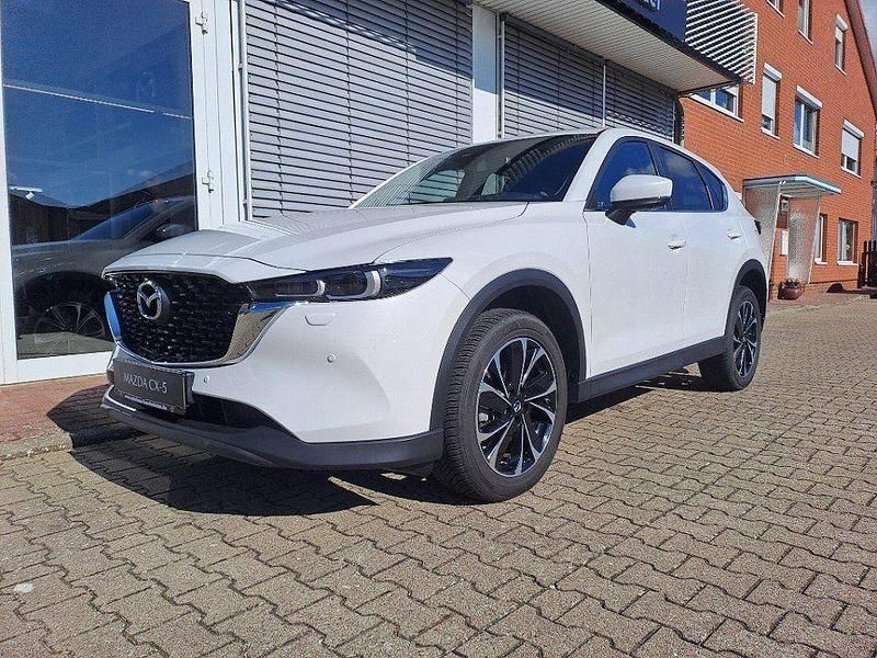Weiß Gebraucht 2024 Mazda CX-5 Ad'Vantage SUV | 31.995 € (Superpreis) - Bild 1/4