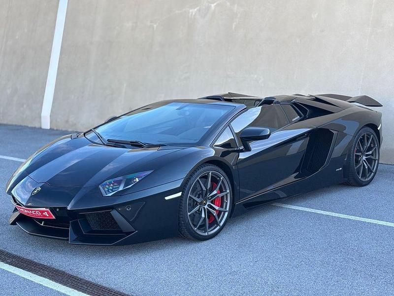 Schwarz Gebraucht 2015 Lamborghini Aventador Cabrio | 339.990 € - Bild 1/4