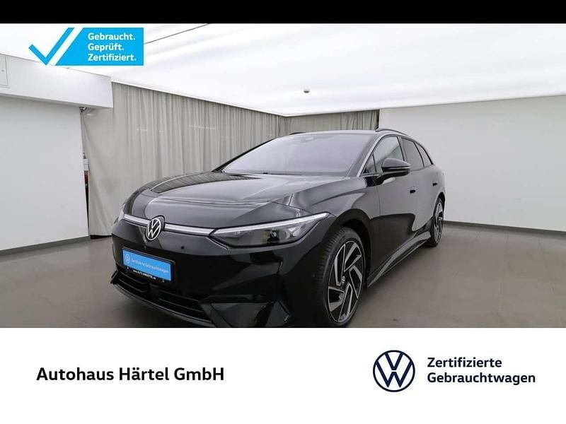 Grenadillschwarz (black), metallic Gebraucht 2024 VW ID.7 Pro Kombi | 47.000 € (Fairer Preis) - Bild 1/4