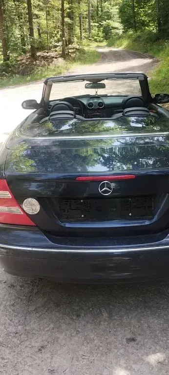 Gebraucht Mercedes CLK220 163 PS (119 kW) 2004 Blau Cabrio