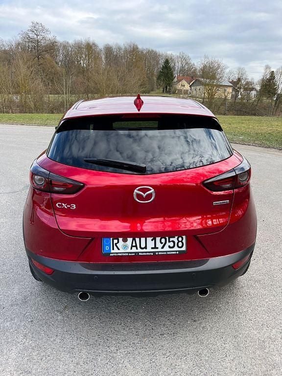 Gebraucht Mazda CX-3 Selection 121 PS (88 kW) 2021 Rot SUV