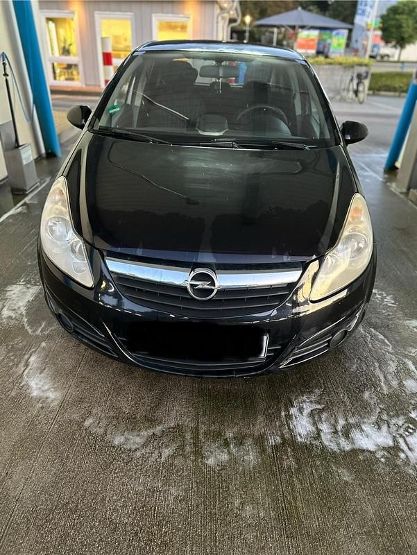 Schwarz Gebraucht 2008 Opel Corsa Kleinwagen | 1.200 € (Superpreis) - Bild 1/4