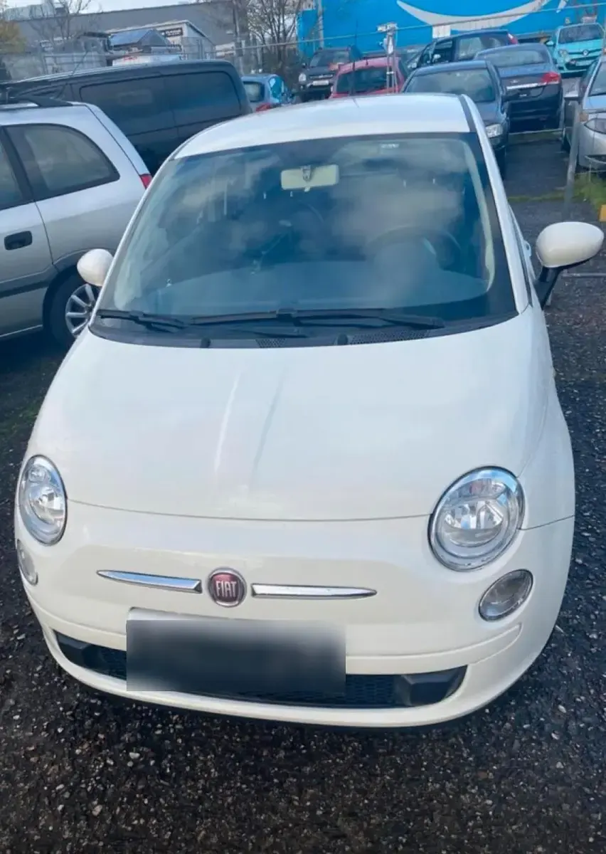 Gebraucht Fiat 500 69 PS (50 kW) 2010 Weiß Kleinwagen
