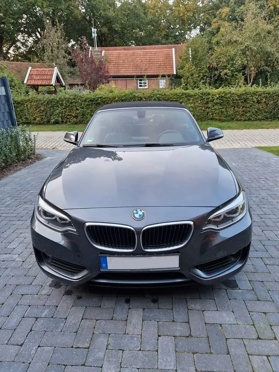 Używany BMW 220 Advantage 184 KM (135 kW) 2016 Szary Kabriolet