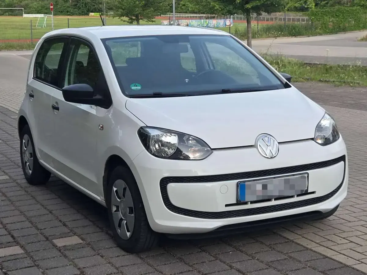 Gebraucht VW up! take up! 60 PS (44 kW) 2013 Weiß Kleinwagen