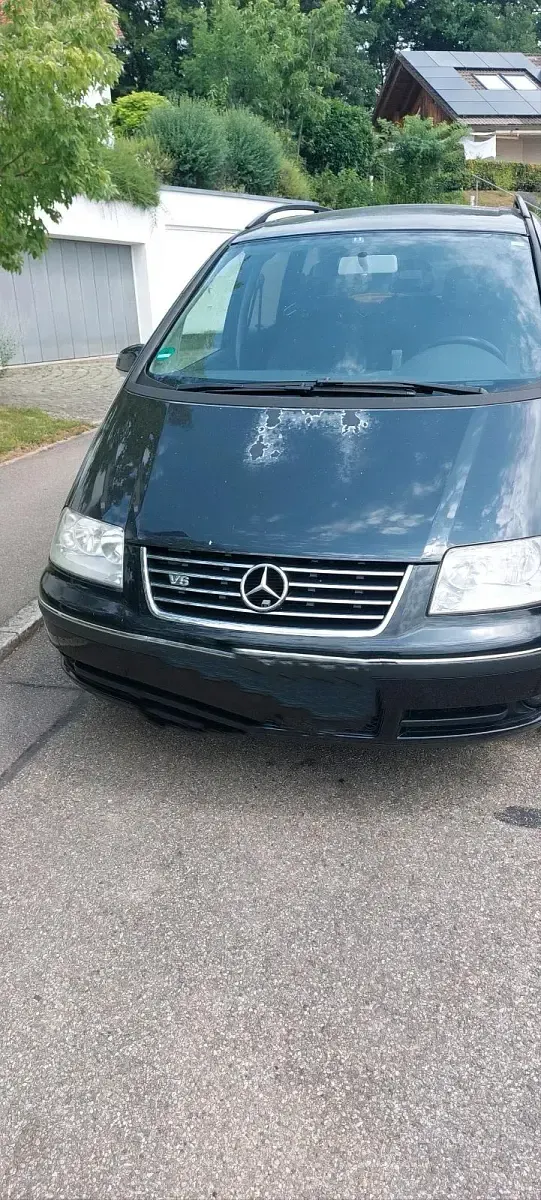 Gebraucht VW Sharan 204 PS (150 kW) 2004 Schwarz Van / Kleinbus