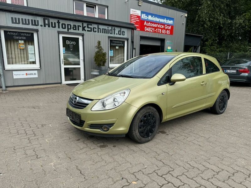 Grün Gebraucht 2006 Opel Corsa Edition Kleinwagen | 999 € (Superpreis) - Bild 1/4