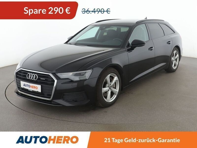 Schwarz Gebraucht 2021 Audi A6 Limousine | 35.390 € (Fairer Preis) - Bild 1/3