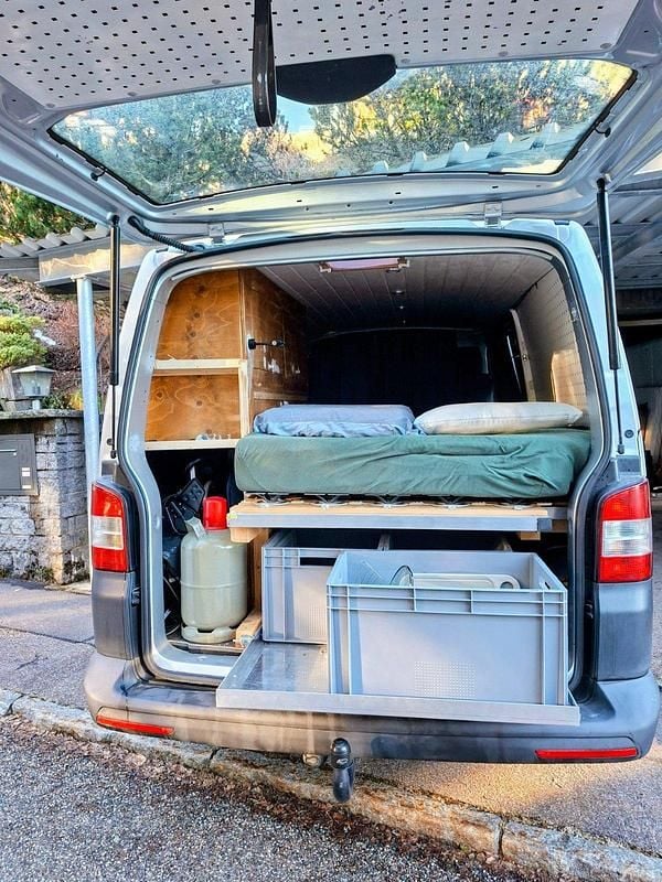 Gebraucht VW T5 115 PS (84 kW) 2014 Silber Van