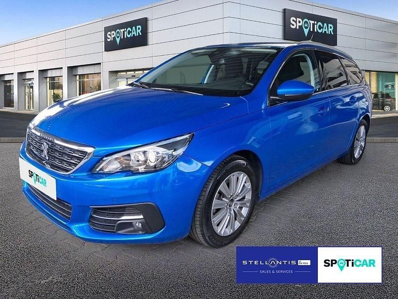 Blau Gebraucht 2020 Peugeot 308 Allure Kombi | 14.390 € (Fairer Preis) - Bild 1/4