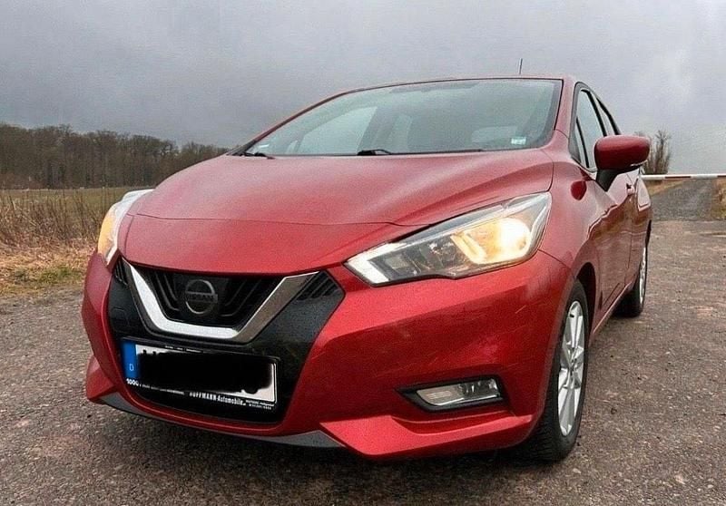 Rot Gebraucht 2020 Nissan Micra Limousine | 11.750 € (Fairer Preis) - Bild 1/4