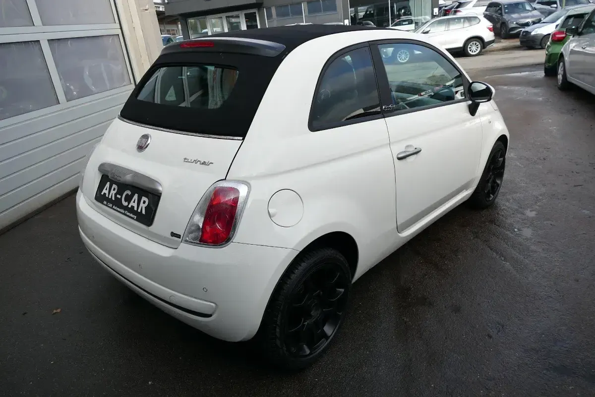 Gebraucht Fiat 500 84 PS (61 kW) 2011 Weiß Kleinwagen