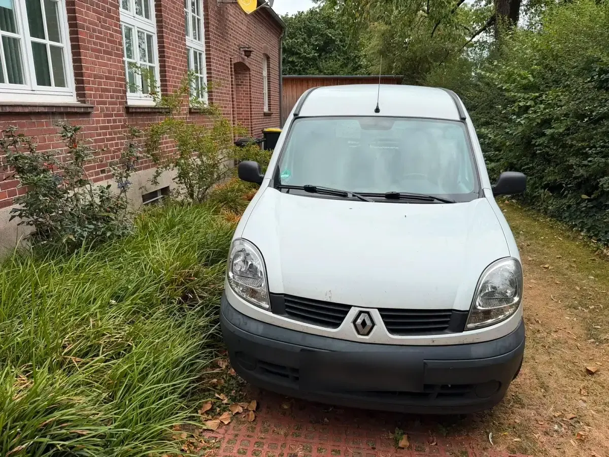 Gebraucht Renault Kangoo 71 PS (52 kW) 2008 Weiß Van / Kleinbus