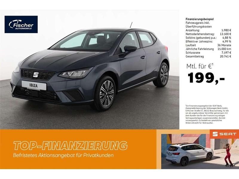Grau Gebraucht 2024 Seat Ibiza Style Kleinwagen | 19.480 € (Guter Preis) - Bild 1/4
