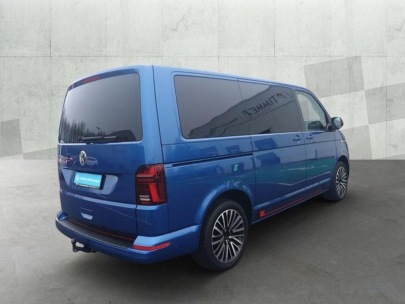 Second-hand VW Multivan Edition 199 CP (146 kW) 2020 Albastru Monovolum