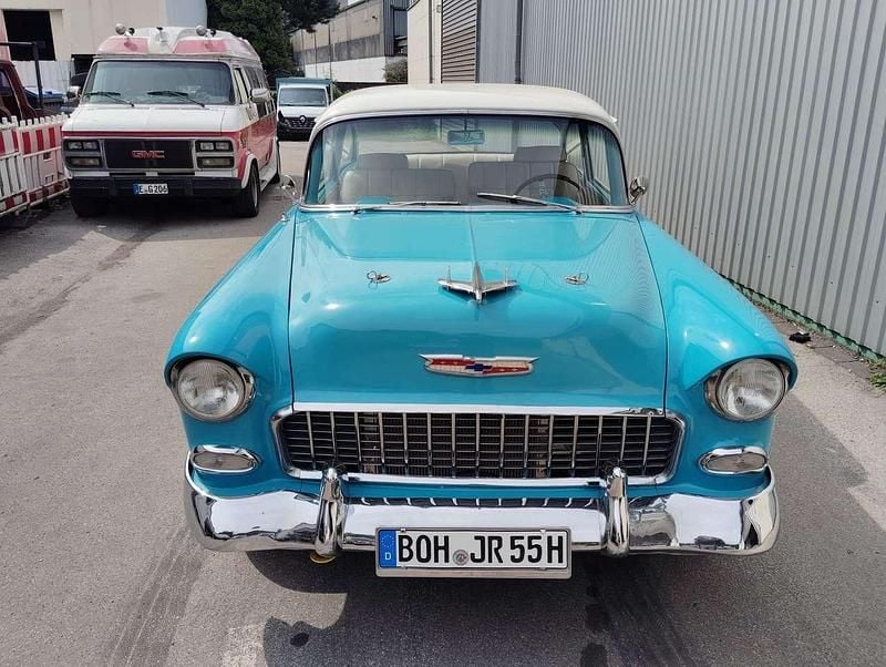 Gebraucht Chevrolet Bel Air 279 PS (205 kW) 1955 Blau Coupé