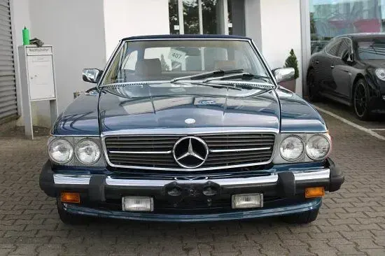 Gebraucht Mercedes 560 231 PS (169 kW) 1986 Nautikblau (metallic) Cabrio