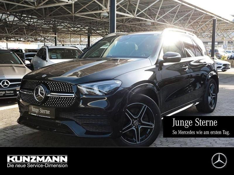 Obsidianschwarz metallic Gebraucht 2022 Mercedes GLE350 AMG SUV | 59.888 € (Guter Preis) - Bild 1/4