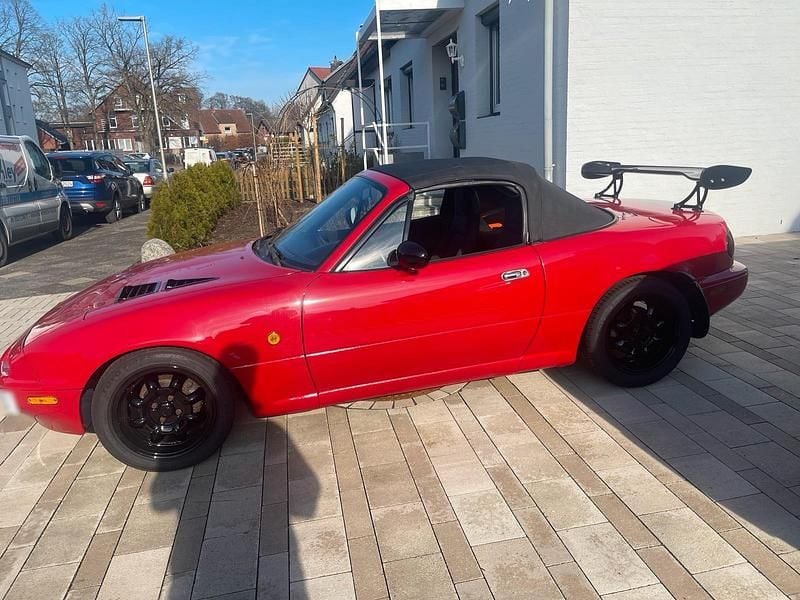 Gebraucht Mazda MX5 1990 Rot Cabrio
