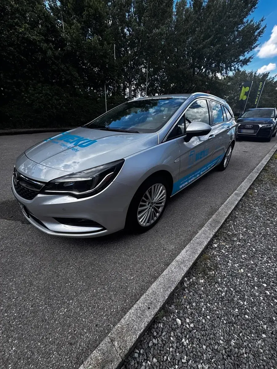 Gebraucht Opel Astra 135 PS (99 kW) 2017 Silber Kombi