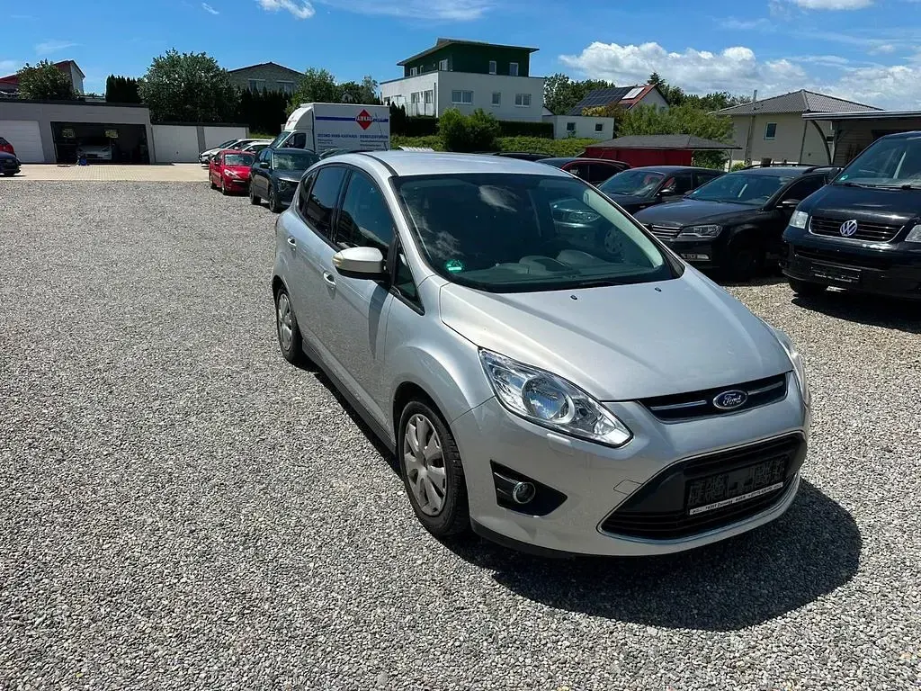 Gebraucht Ford C-MAX SYNC Edition 101 PS (74 kW) 2014 Silber Van / Kleinbus