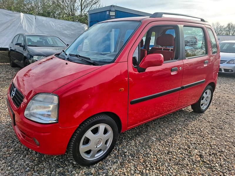 Gebraucht Opel Agila 75 PS (55 kW) 2001 Rot Van / Kleinbus