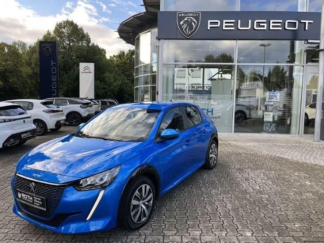 Blau Gebraucht 2021 Peugeot e-208 Active Kleinwagen | 14.990 € (Fairer Preis) - Bild 1/4
