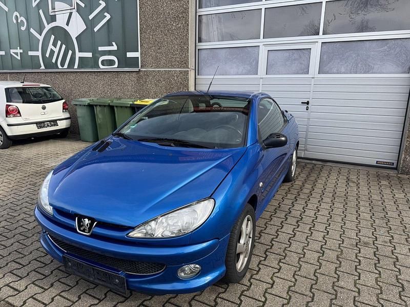 Blau Gebraucht 2005 Peugeot 206 CC Cabrio | 750 € (Superpreis) - Bild 1/4