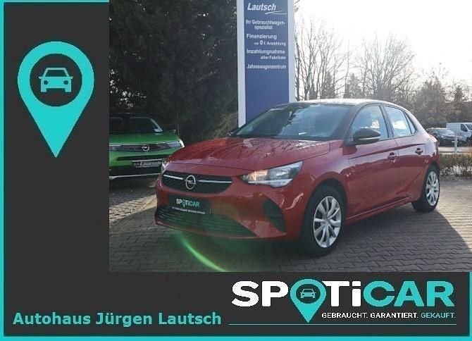 Rot Gebraucht 2021 Opel Corsa-e Edition Kleinwagen | 13.350 € (Guter Preis) - Bild 1/4