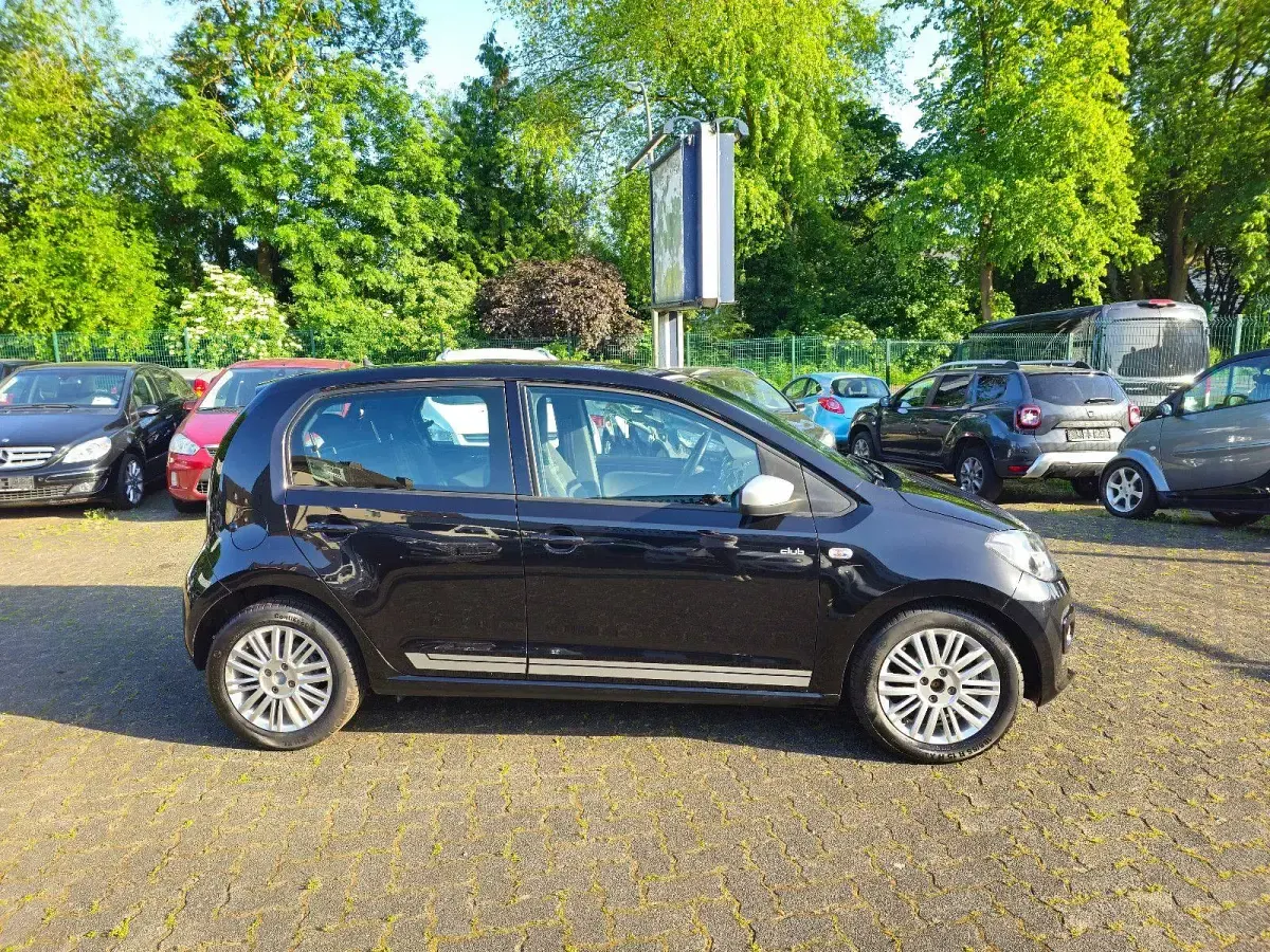 Gebraucht VW up! CLUB 75 PS (55 kW) 2016 Schwarz Kleinwagen