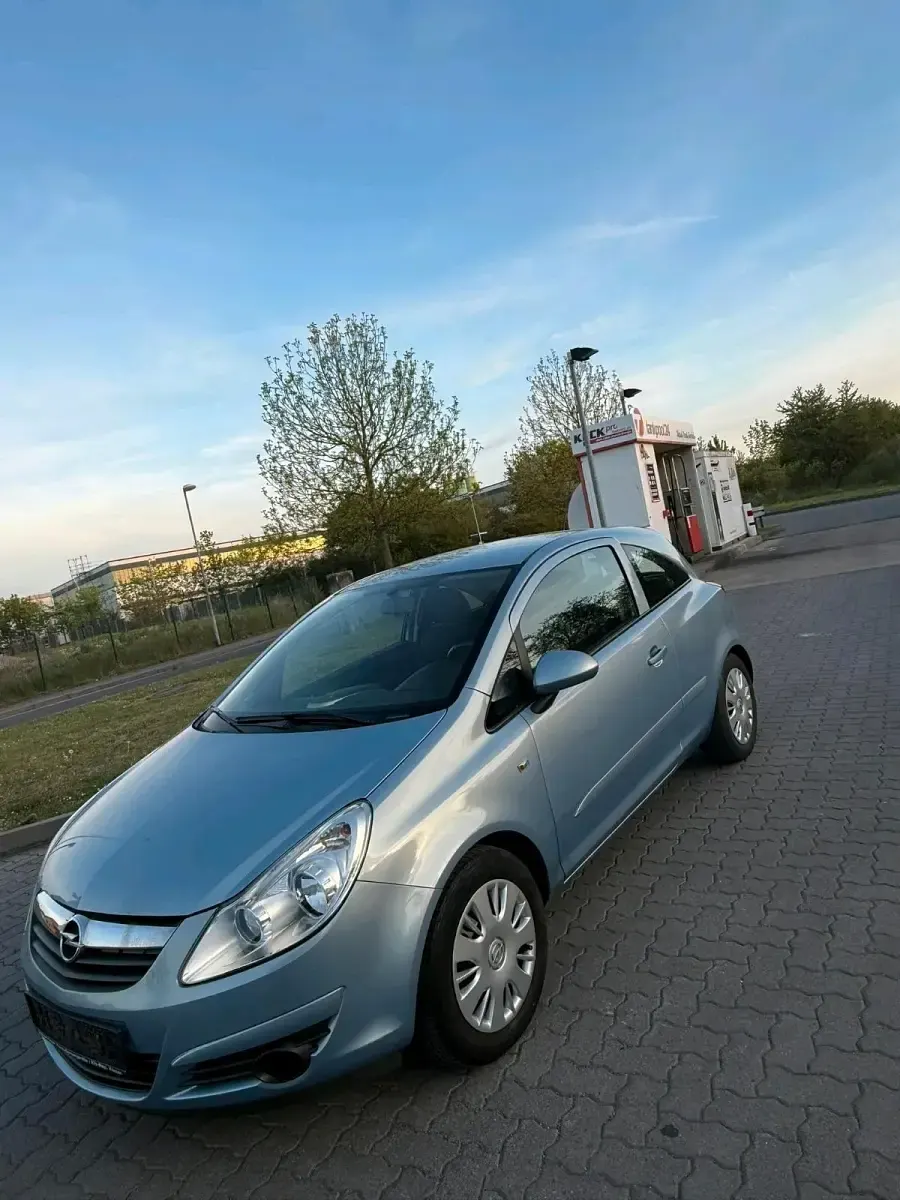 Gebraucht Opel Corsa 80 PS (58 kW) 2008 Blau Kleinwagen