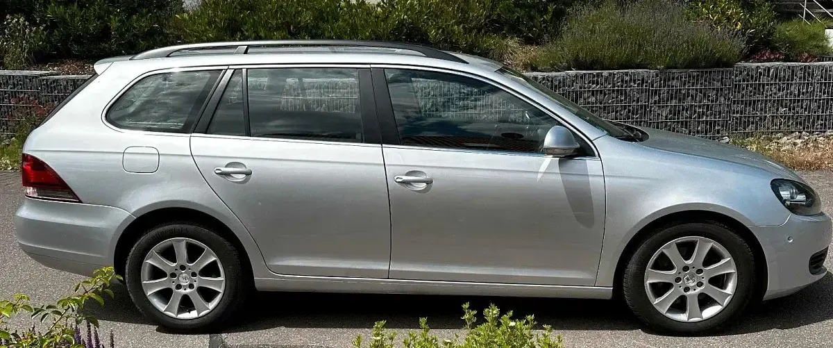Gebraucht VW Golf VI 140 PS (102 kW) 2010 Silber Kleinwagen
