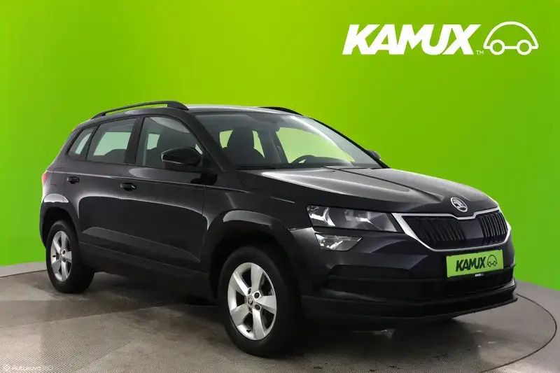 Schwarz Gebraucht 2022 Skoda Karoq SUV | 17.900 € (Superpreis) - Bild 1/4