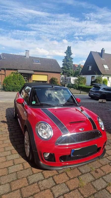Usata Mini Cooper S Cabriolet 184 CV (135 kW) 2014 Rosso Cabrio